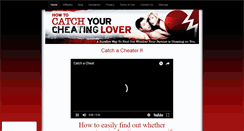 Desktop Screenshot of catchacheat.com